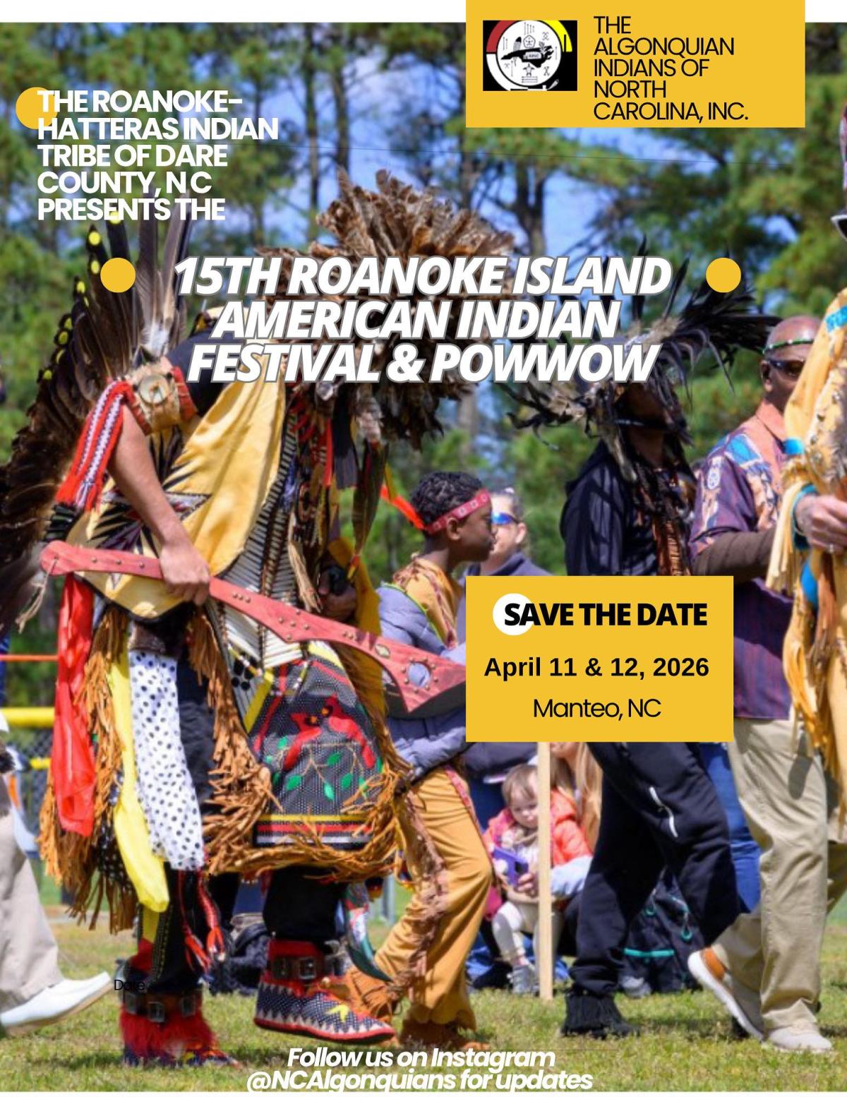 15th Annual American Indian Festival & Powwow Event