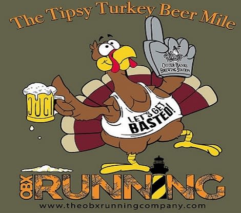 Tipsy Turkey Beer Mile Event